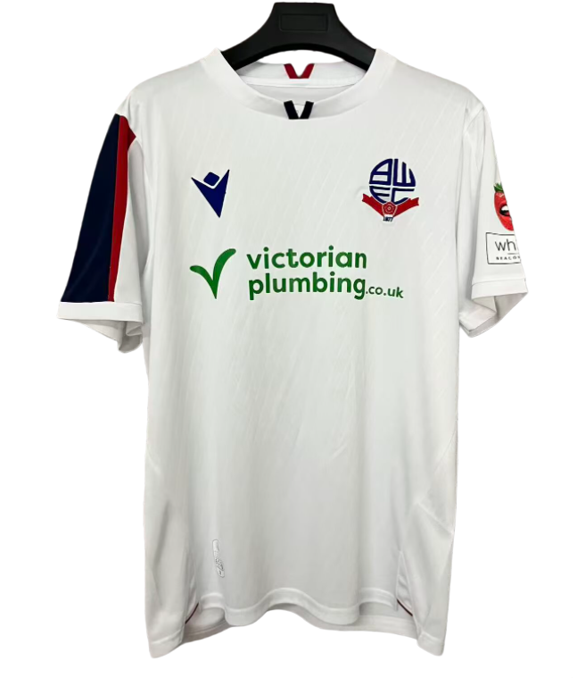 2026-27 Mens Bolton Wanderers Home white Soccer Jersey