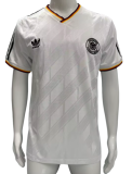 1988-90  Germany home white  Retro Soccer Jersey