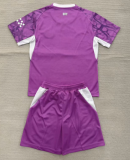 2026-27 Kids  Manchester City goalkeeper pink soccer jersey