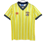 1983-86 Coventry City away Retro yellow Soccer Jersey