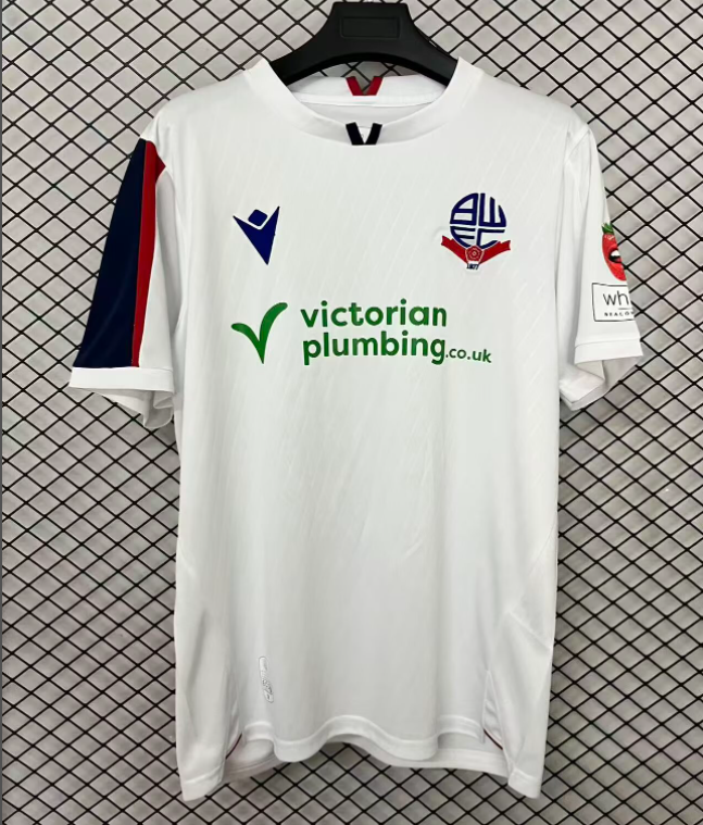 2026-27 Mens Bolton Wanderers Home white Soccer Jersey