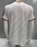 1988-90  Germany home white  Retro Soccer Jersey