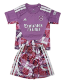 2026-27 KIDS Arsenal  goalkeeper pink soccer  jersey