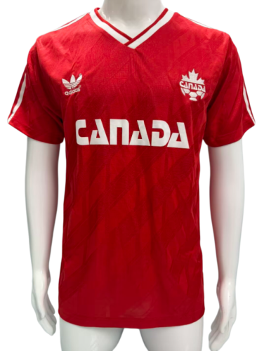 1986 Canada Home Retro Soccer Jersey