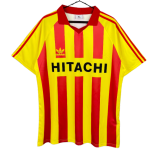 1991-92 Mens Lecce home Retro red yellow Soccer Jersey