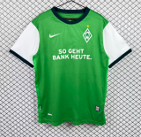 2009-10 Werder Bremen Home Retro green Soccer Jersey