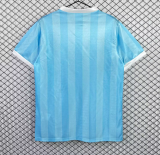 1990 Mens Uruguay home blue Retro Soccer Jersey