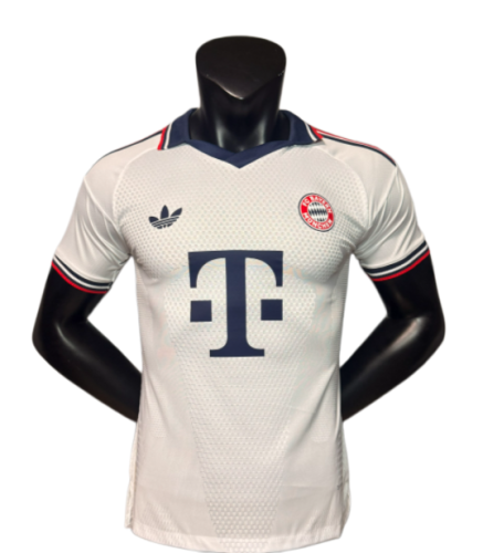 2026-27 Mens Bayern Munich  away white  Player version soccer Jersey