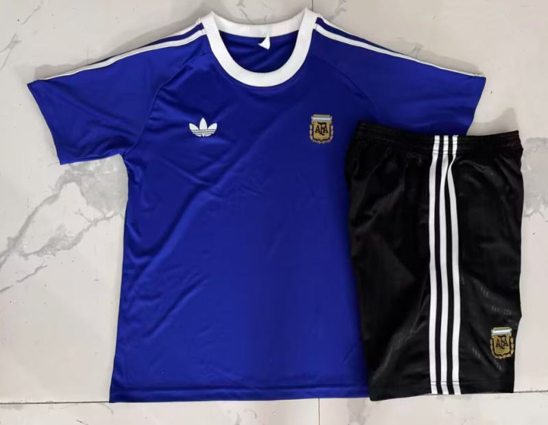 2026-27 Mens  Argentina blue Training Short Suit
