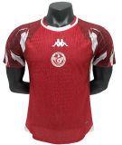 2026-27 Mens Tunisia home red  Player version soccer jersey
