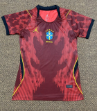 2026-27 Women Brazil goalkeeper red Soccer Jersey