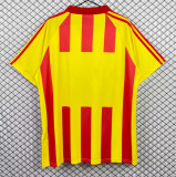 1991-92 Mens Lecce home Retro red yellow Soccer Jersey