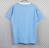 1986 Mens Uruguay home light blue Retro Soccer Jersey