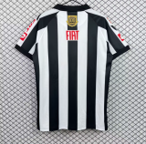 2008 Mens  Atletico Mineiro Home black Retro soccer Jersey