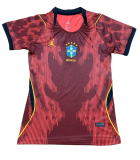 2026-27 Women Brazil goalkeeper red Soccer Jersey