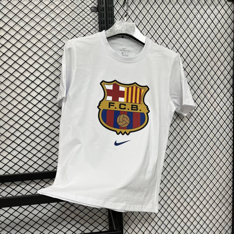2026-27  Barcelona white Casual Edition T-shirt