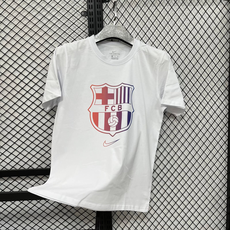2026-27  Barcelona white Casual Edition T-shirt