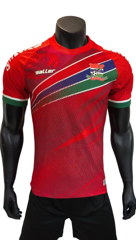 2025-26 Mens Gambia Home Player Version Soccer Jersey