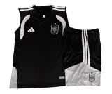 2026-27 Real Madrid black vest Training Short Suit