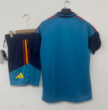 2026-27 Spain royal blue Polo training Short suit