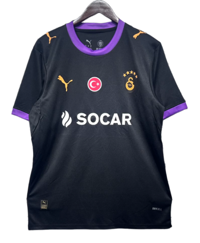 2026-27 Mens Galatasaray home black Fans Soccer Jersey