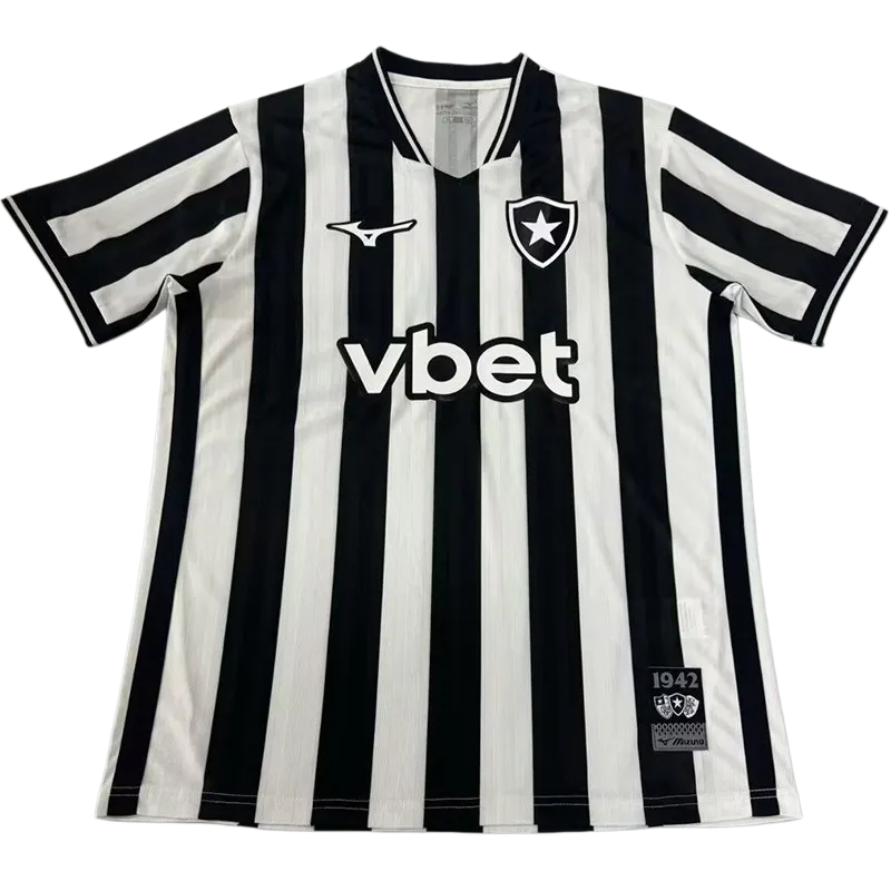 2026-27 Botafogo black white home Soccer Jersey