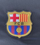 2011-12 Mens Barcelona Away Long Sleeve Retro Soccer Jersey