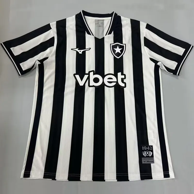 2026-27 Botafogo black white home Soccer Jersey