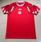 2026-27 Mens Tunisia home red  soccer jersey