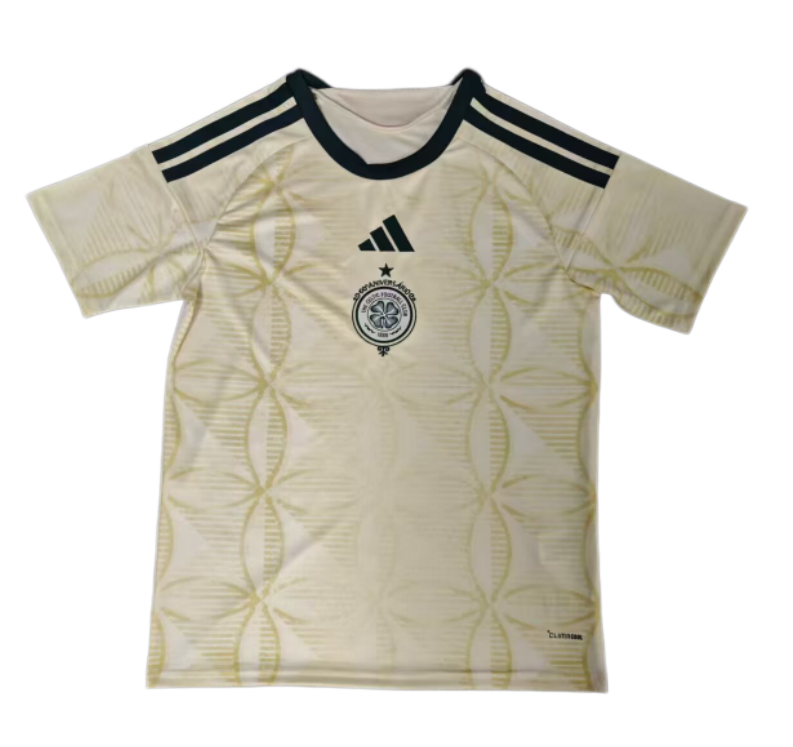 2026-27 Mens Celtic away Beige Soccer Jersey