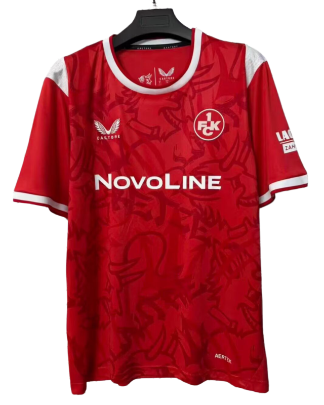 2026-27 Mens Kaiserslautern home red soccer jersey