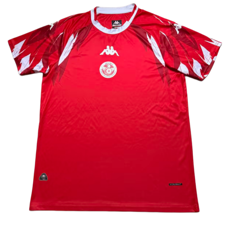 2026-27 Mens Tunisia home red  soccer jersey