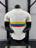2024-25 Colombia white 100th anniversary Player Version Soccer Jersey