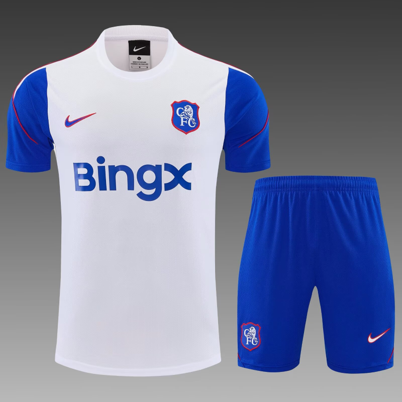 2026-27 Chelsea White Training Short Suit