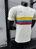 2024-25 Colombia white 100th anniversary Player Version Soccer Jersey