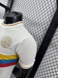 2024-25 Colombia white 100th anniversary Player Version Soccer Jersey