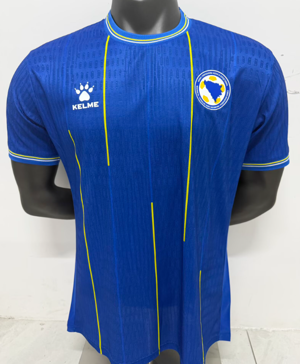 2026-27 Bosnia and Herzegovina home Player version Soccer Jersey