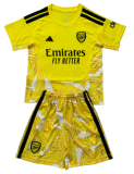 2026-27 KIDS Arsenal  goalkeeper yellow soccer  jersey