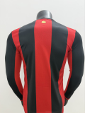2026-27 Mens AC Milan home Player version Long sleeve Soccer Jersey
