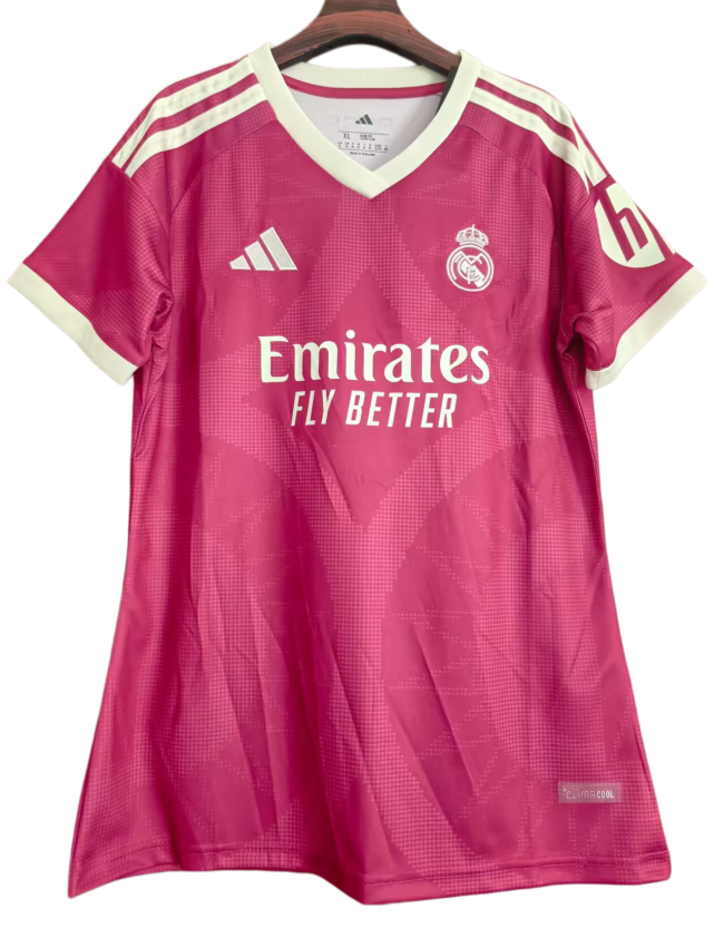 2026-27 Women Real Madrid  pink  away  soccer jersey