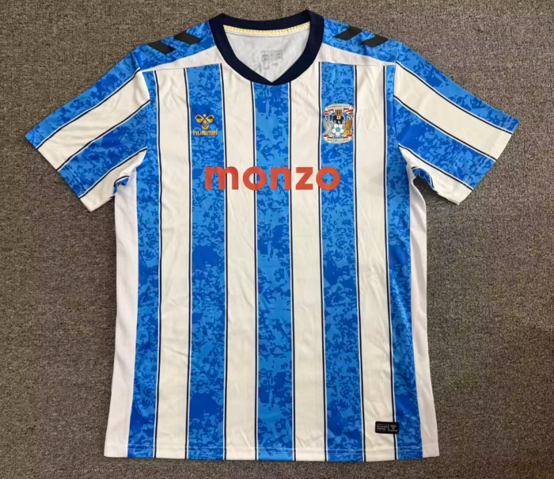2026-27 Mens Coventry City home blue Soccer Jersey