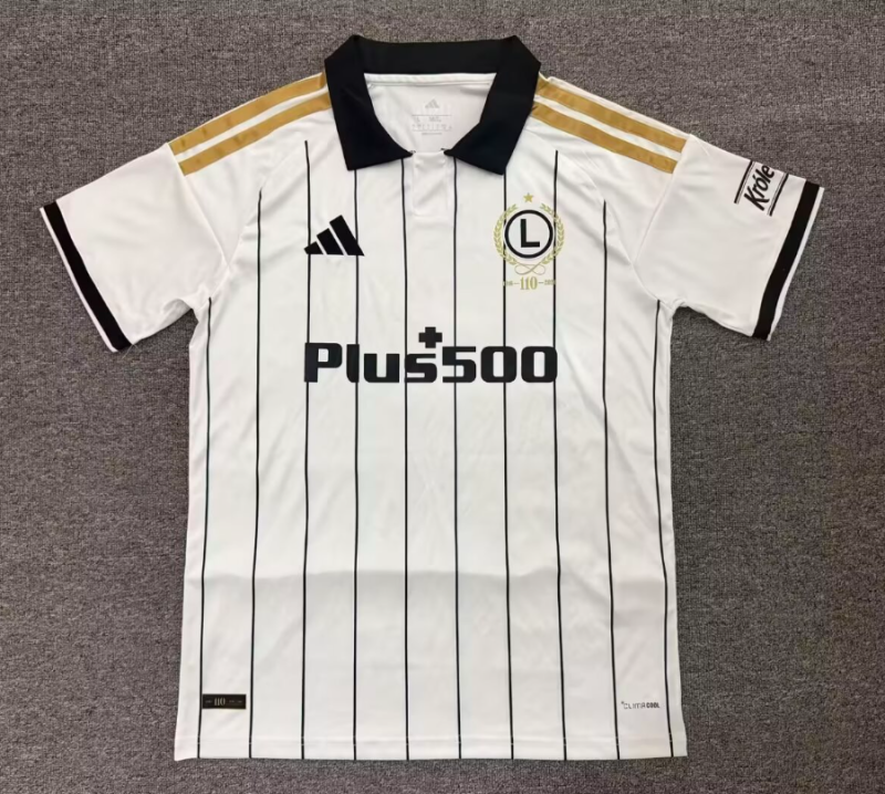 2026-27 Mens Legia Warsaw Home white Fans Soccer Jersey