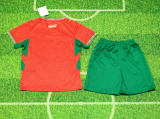 2026-27 Kids Morocco home red Soccer Jersey