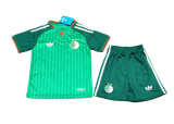2026-27 Kids Algeria away green soccer Jersey