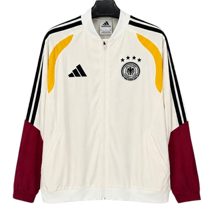2026-27 Germany White  Casual Edition Windbreaker