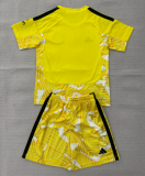 2026-27 Kids Newcastle goalkeeper yellow soccer jersey