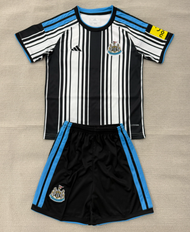 2026-27 Kids  Newcastle home soccer jersey