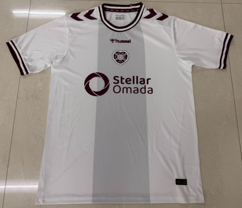 2026-27 Mens Heart away white Fans Soccer Jersey