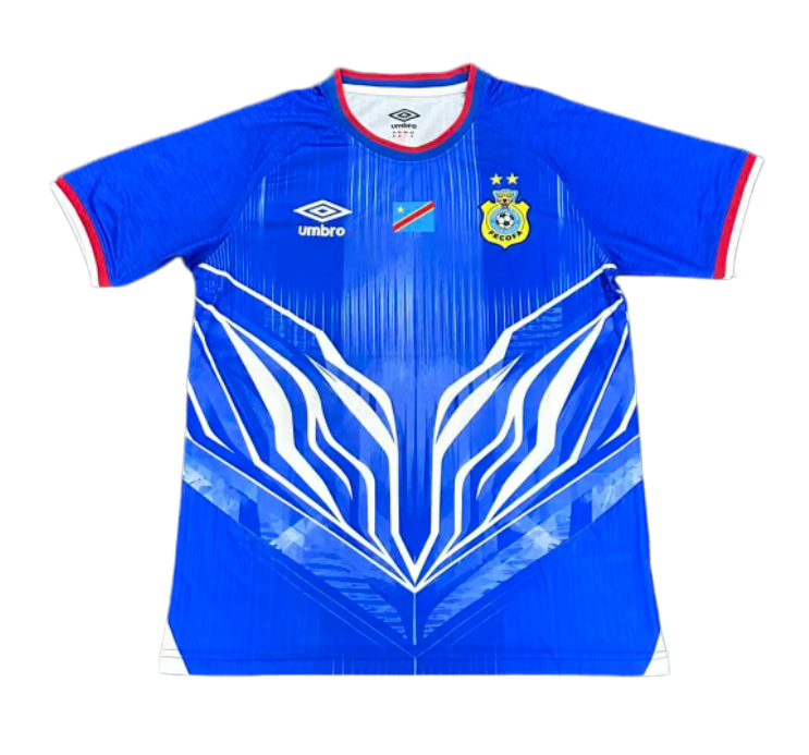 2026-27 Mens Democratic Congo home blue  Soccer Jersey