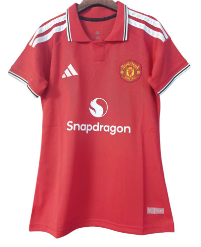 2026-27 Women  Manchester United red home Soccer Jersey
